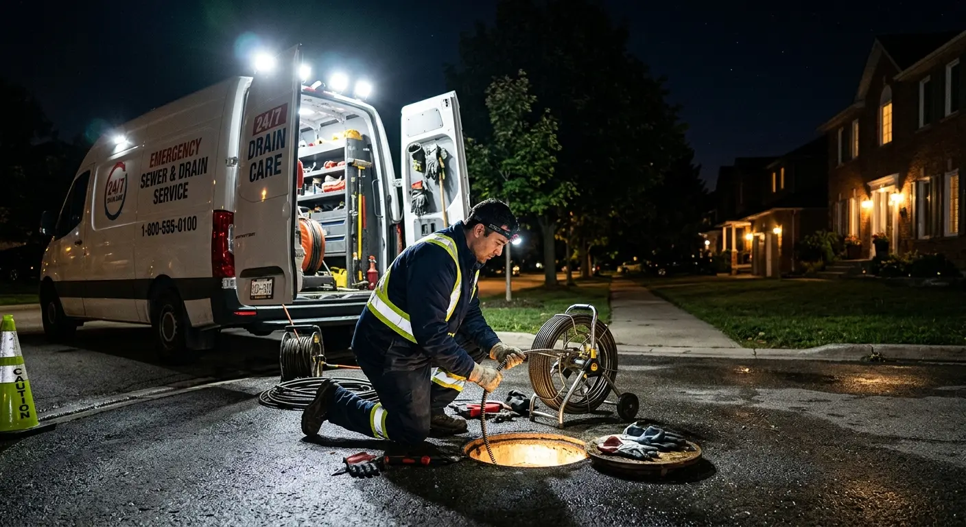 Sewer Line Cleaning in Lawrence, NY